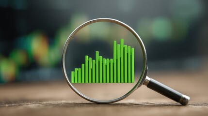 Poster - a magnified chart displaying key data insights for an ai-enhanced watchlist signal scanner in financ