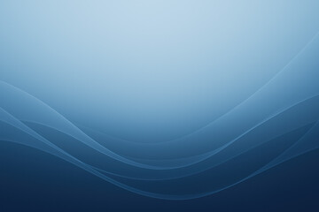Poster - A smooth gradient background with flowing curves illustrates strategy and innovation creating a professional business atmosphere that supports decision-making and growth