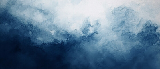 Poster - Blue azure abstract watercolor background for textures backgrounds and web banners design.  Abstract background blue colors. Watercolor painting