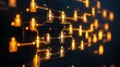 © Adex - Digital network of human icons on dark background
