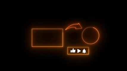 neon end screen. Subscribe button and outro for gaming and video channels Youtube End screen Outro Card subscribe to my channel. You tube end screen Outro Card subscribe