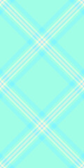 Aufkleber - Abstract pastel teal and white crisscross pattern.  Elegant geometric design ideal for textile prints, website backgrounds, or modern branding.  Subtle texture adds visual interest.