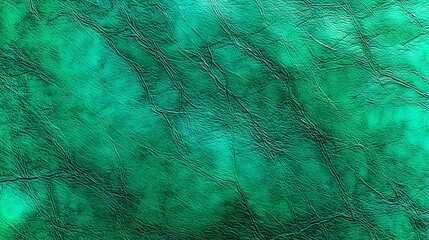 Poster - Exploring organic textures in vibrant green hues for ecological design and creative projects