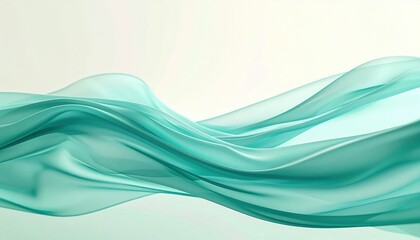 Fototapete - Fluid motion art abstract background digital content serene environment close-up view aesthetic design