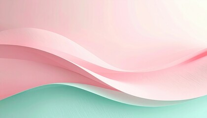 Poster - Fluid motion abstract art digital space graphic design soft pastels aesthetic viewpoint creative concept