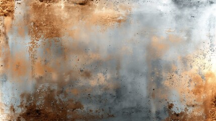Poster - Earthy backdrop with natural textures in brown and gray, embracing a minimalist style