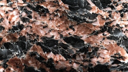 Poster - High-res texture featuring a striking pink and black marble pattern for design use