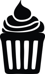 Poster - trash can icon vector
