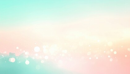 Poster - Ethereal light reflections abstract background digital art soft color palette serene environment artistic viewpoint