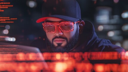 Night Coder: A Hacker Focused on Red Code