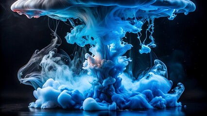 Poster - abstract smoke background