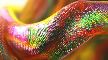 Fototapete - Vibrant colorful abstract background with swirling patterns and dynamic shapes creating visual energy