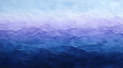 Poster - A textured, abstract landscape painting with a vibrant color gradient.