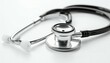 © Butterfly - Medical Stethoscope Closeup on White Background Health Care Professional Equipment