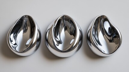 Poster - Fluid Forms: Water Droplet Progression on Metal.