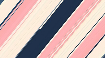Fototapete - Abstract diagonal stripes in pastel colors