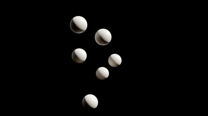 Poster - Abstract spheres in a dynamic arrangement