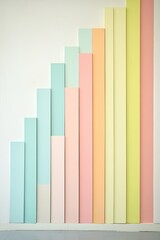 Poster - Colorful, stepped, wall art