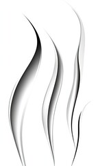 Aufkleber - Abstract smoke or steam rising