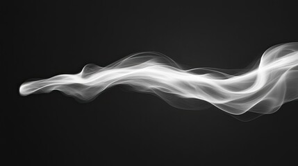 Aufkleber - Abstract smoke-like design
