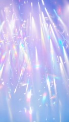 Poster - Abstract light patterns create a vibrant explosion of colors in a dreamy background setting