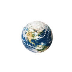 stunning detailed view of planet earth showing continents oceans and on transparent background map
