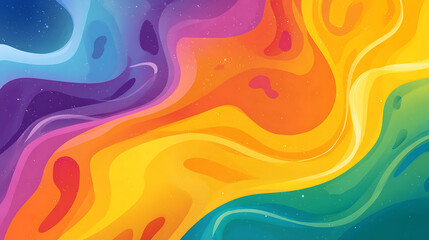 Aufkleber - Abstract colorful background with waves, background with vibrant colors