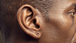 © Waris - Body parts. Closeup of male ear.