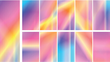 Poster - Abstract modern vector background of bluish lilac color for design of flyers, posters, postcards, business cards, banners