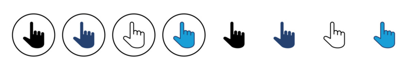 Aufkleber - Hand icon vector. hand vector icon, palm
