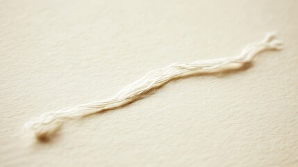 Poster - Delicate cotton thread on soft textured background for textile designs