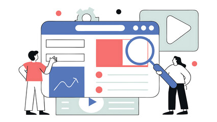 Aufkleber - seo search engine optimization website search result advertising or marketing to boost web ranking o