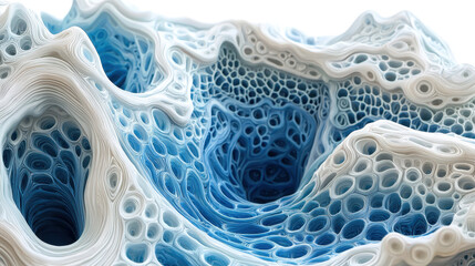 Poster - An intricate 3D fantasy background showcases realistic patterns with a captivating side angle view in 4K resolution, evoking depth and artistic impression so real.