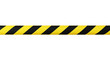 © MANGKORN - Warning Tape: A vivid yellow and black striped warning tape, a symbol of caution and demarcation. Its bold design immediately signals potential hazards.