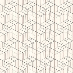 Poster - Abstract geometric pattern background with modern design and clean lines for creative projects and presentations