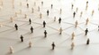 © BirD - Connected People Network: Social Distancing Concept people concept network connection social network
