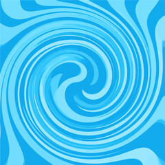Poster - Swirling light blue vortex background illustration for abstract concepts and design elements
