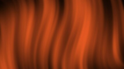 Poster - A warm, abstract background with flowing orange and brown gradient waves in a blurred style.