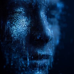 Poster - Digital Identity Unveiled: A Conceptual Representation of Biometric Security and Artificial Intelligence