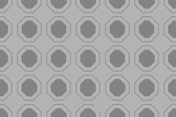 vector seamless pattern with geometric shapes