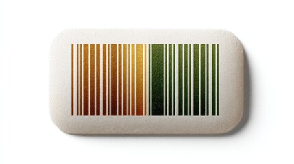 Poster - Minimalist Barcode Design Sleek Digital Identity Visualization for Global Commerce, Tracking Innovation and Smart Product Authentication Technology