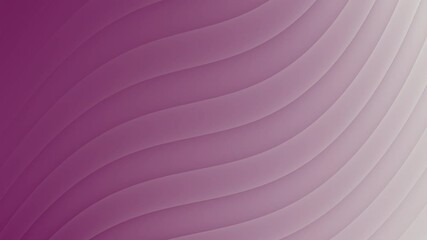 Poster - Soft pink and purple curved lines form an abstract, wavy, layered background with a gentle gradient effect.