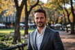 © Michael - Confident Entrepreneur Portrait in Urban Park Setting