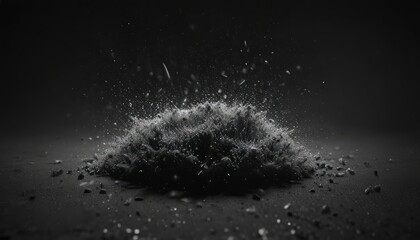 Wall Mural - diamond dust scattered across velvet black, brilliant starlight , heavens, universe