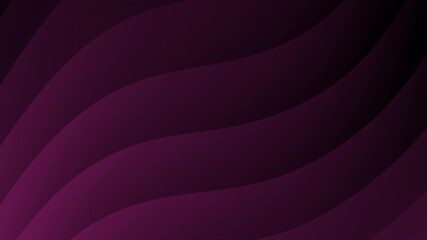 Poster - Abstract dark purple waves form a smooth, flowing background with gradient shading.