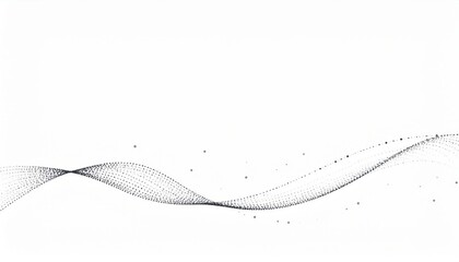 Poster - Dynamic wave patterns abstract design digital art minimalist environment creative perspective fluid motion concept