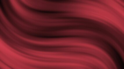 Poster - Abstract background with smooth flowing red and black gradient waves.