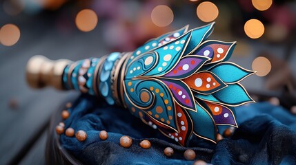 Poster - Exquisite decorative object crafted with intricate designs showcasing artistry and beauty