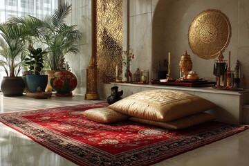 Poster - Spiritual Significance: Honoring the Sacred Importance of the Islamic New Year. Generative Ai