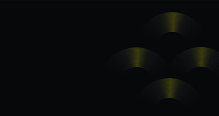 Poster - Dark background design for poster, brochure, presentation template